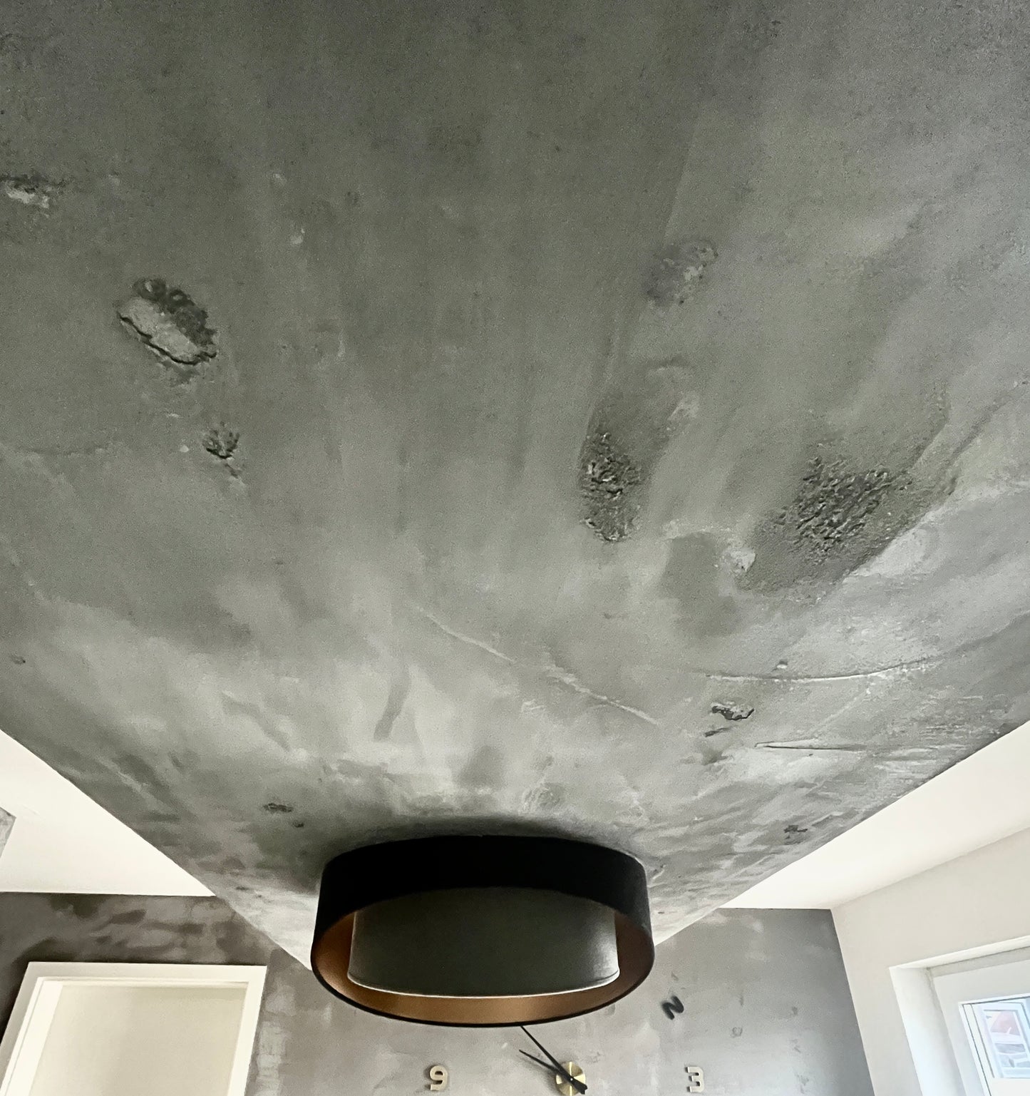 Betonlampe Deckenleuchte Betonoptik